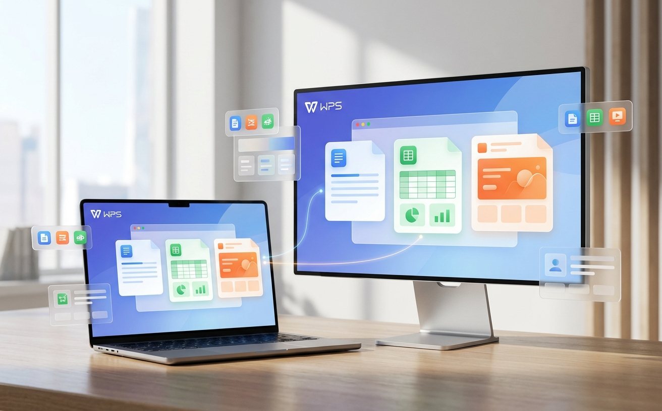 WPS下载最新版客户端界面展示与极简办公美学